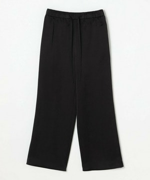 【MOGA】クレープサテンワイドパンツ 詳細画像 ブラック 2