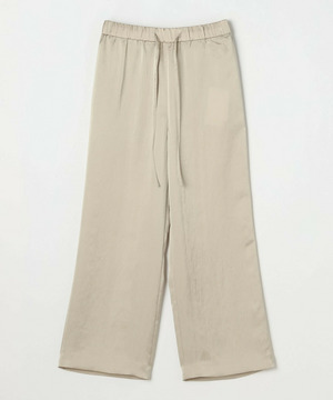 【MOGA】クレープサテンワイドパンツ 詳細画像 ベージュ 2