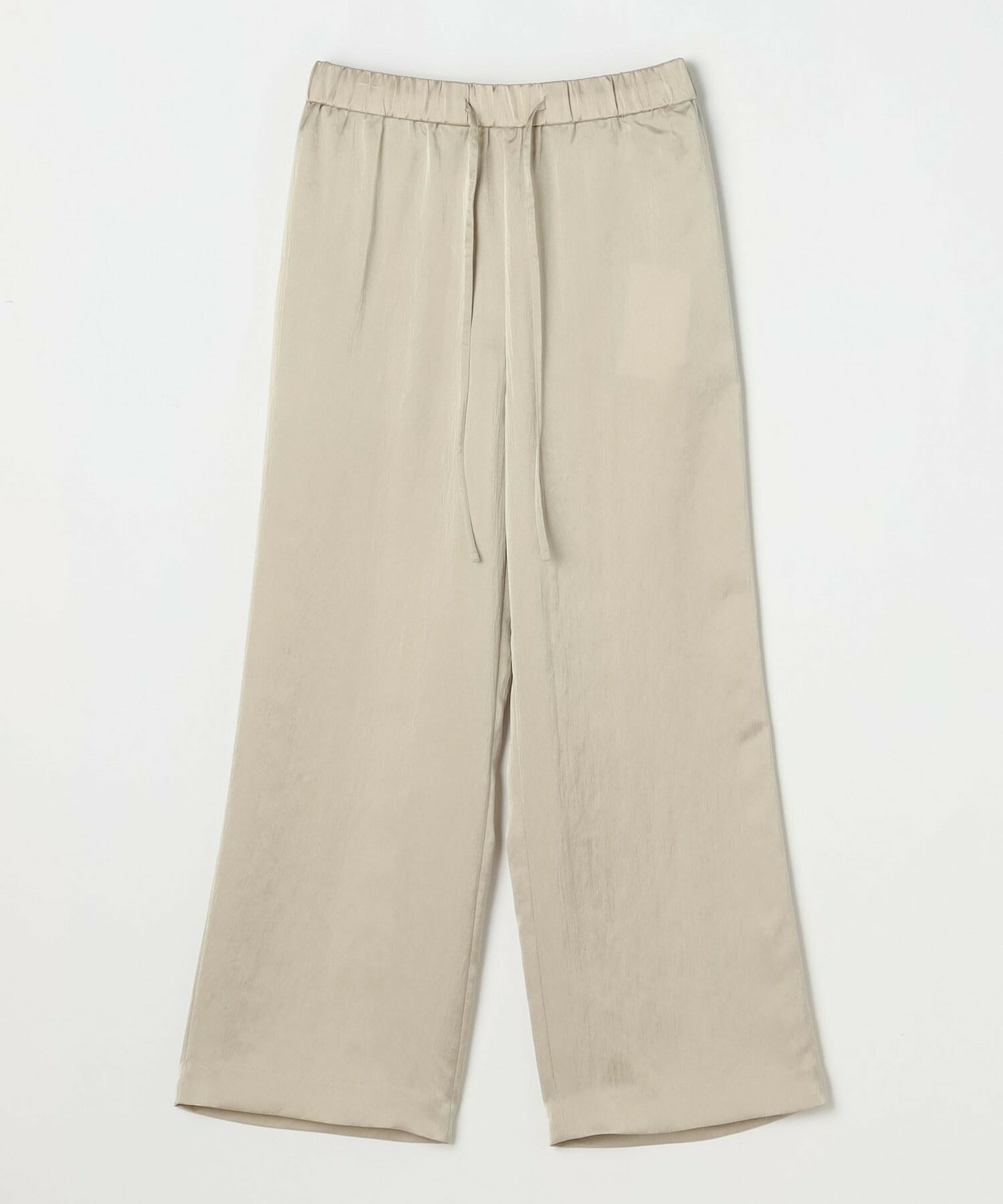 【MOGA】クレープサテンワイドパンツ 詳細画像 ブラック 23