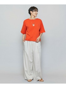 【MOGA】ドライリネンストレッチワイドパンツ 詳細画像 ブラック 15