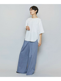 【MOGA】ドライリネンストレッチワイドパンツ 詳細画像 ブラック 18