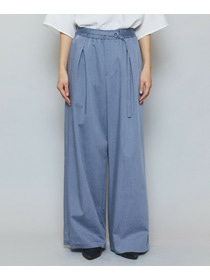 【MOGA】ドライリネンストレッチワイドパンツ 詳細画像 ブラック 21