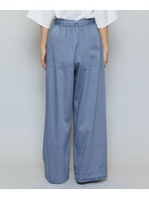 【MOGA】ドライリネンストレッチワイドパンツ 詳細画像 ブラック 24