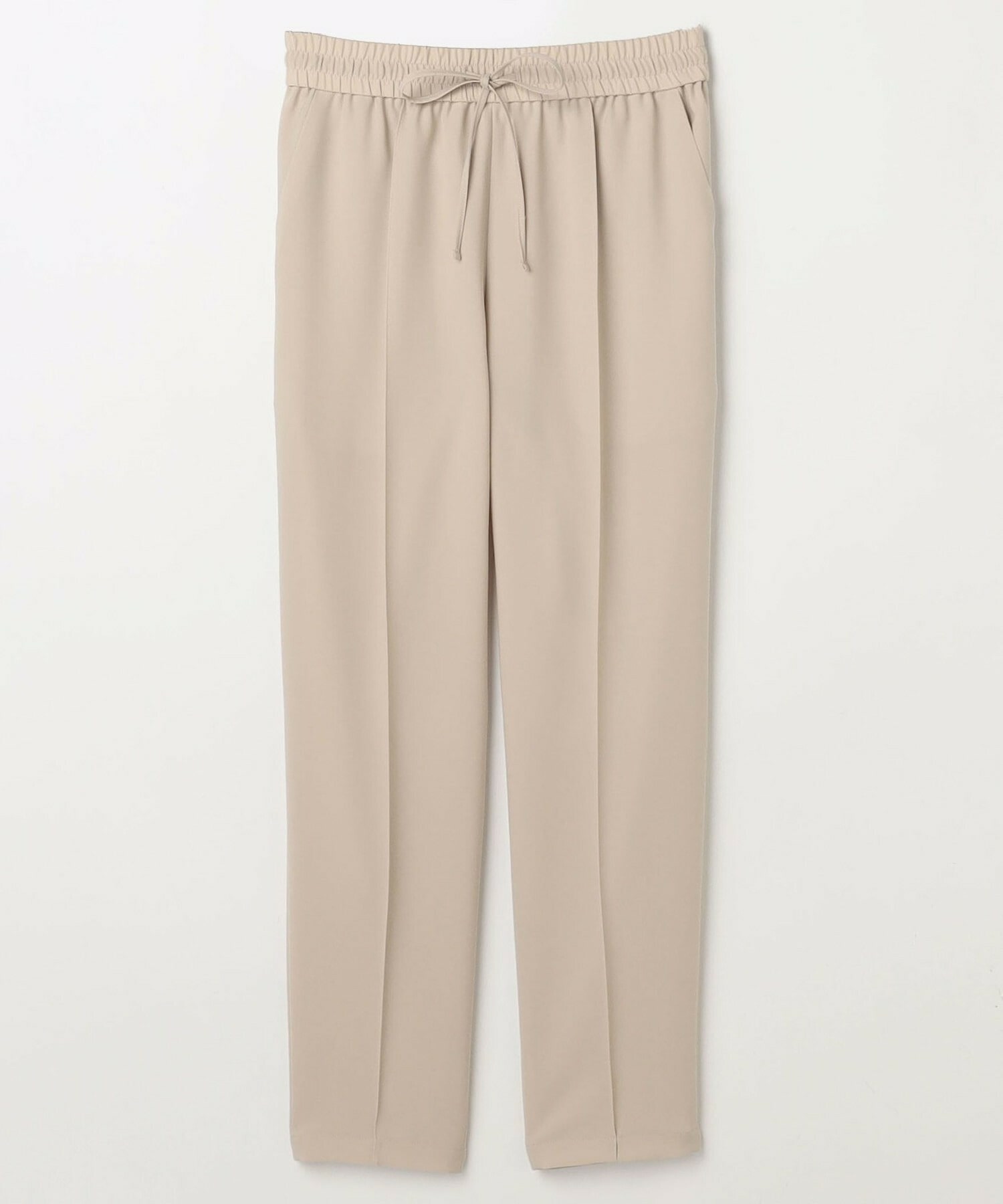 【MOGA】ソフトツイルセンタープレステーパードパンツ 詳細画像 ベージュ 1