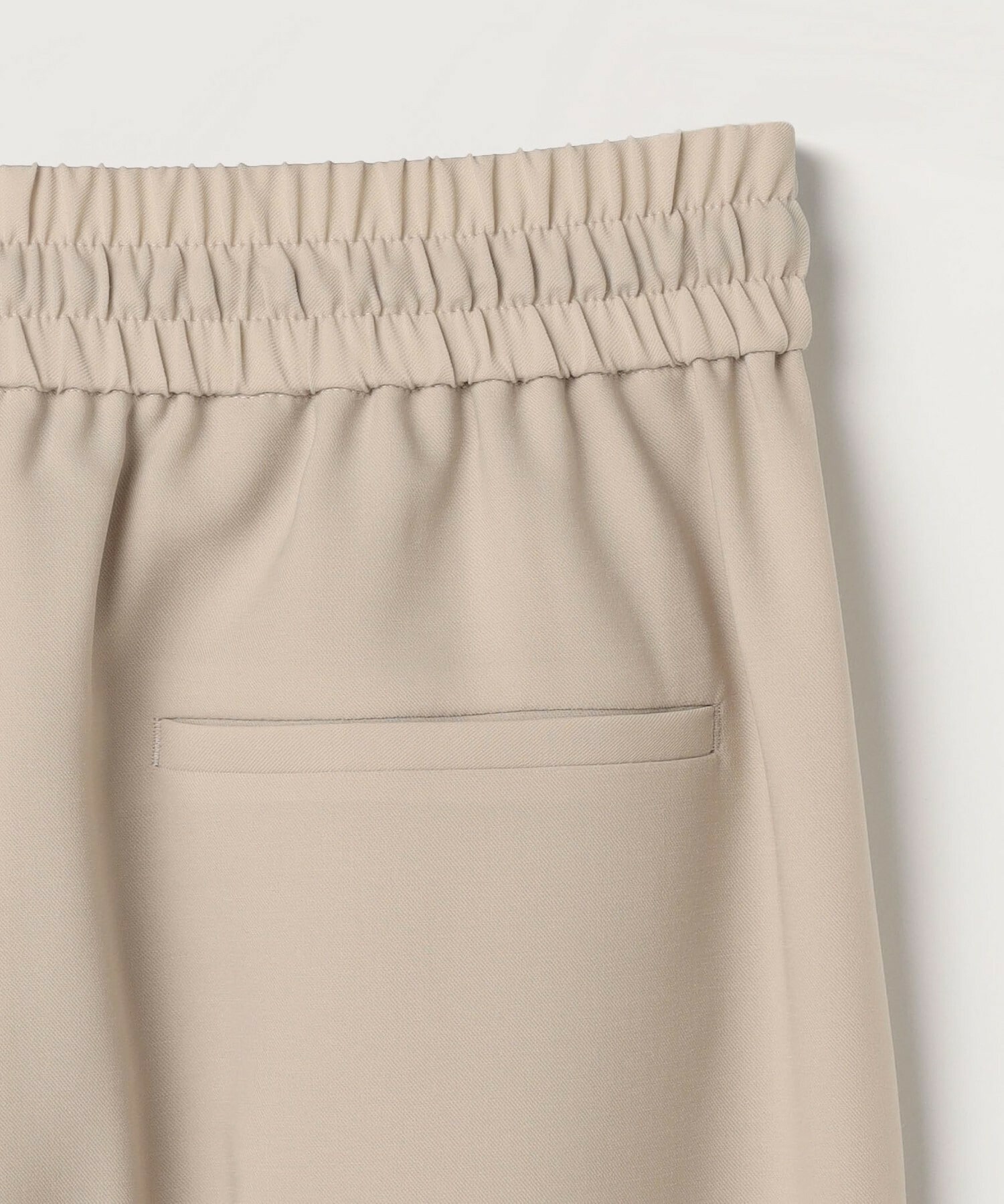 【MOGA】ソフトツイルセンタープレステーパードパンツ 詳細画像 ベージュ 5