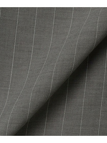 【MOGA】ソフトツイルストライプセンタープレステーパードパンツ 詳細画像 グレー系その他 27