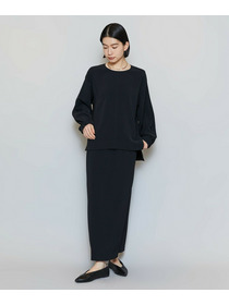 【MOGA】マカロンツイルストレートロングスカート 詳細画像 ベージュ 15