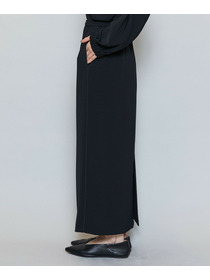 【MOGA】マカロンツイルストレートロングスカート 詳細画像 ベージュ 21