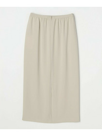 【MOGA】マカロンツイルストレートロングスカート 詳細画像 ベージュ 24