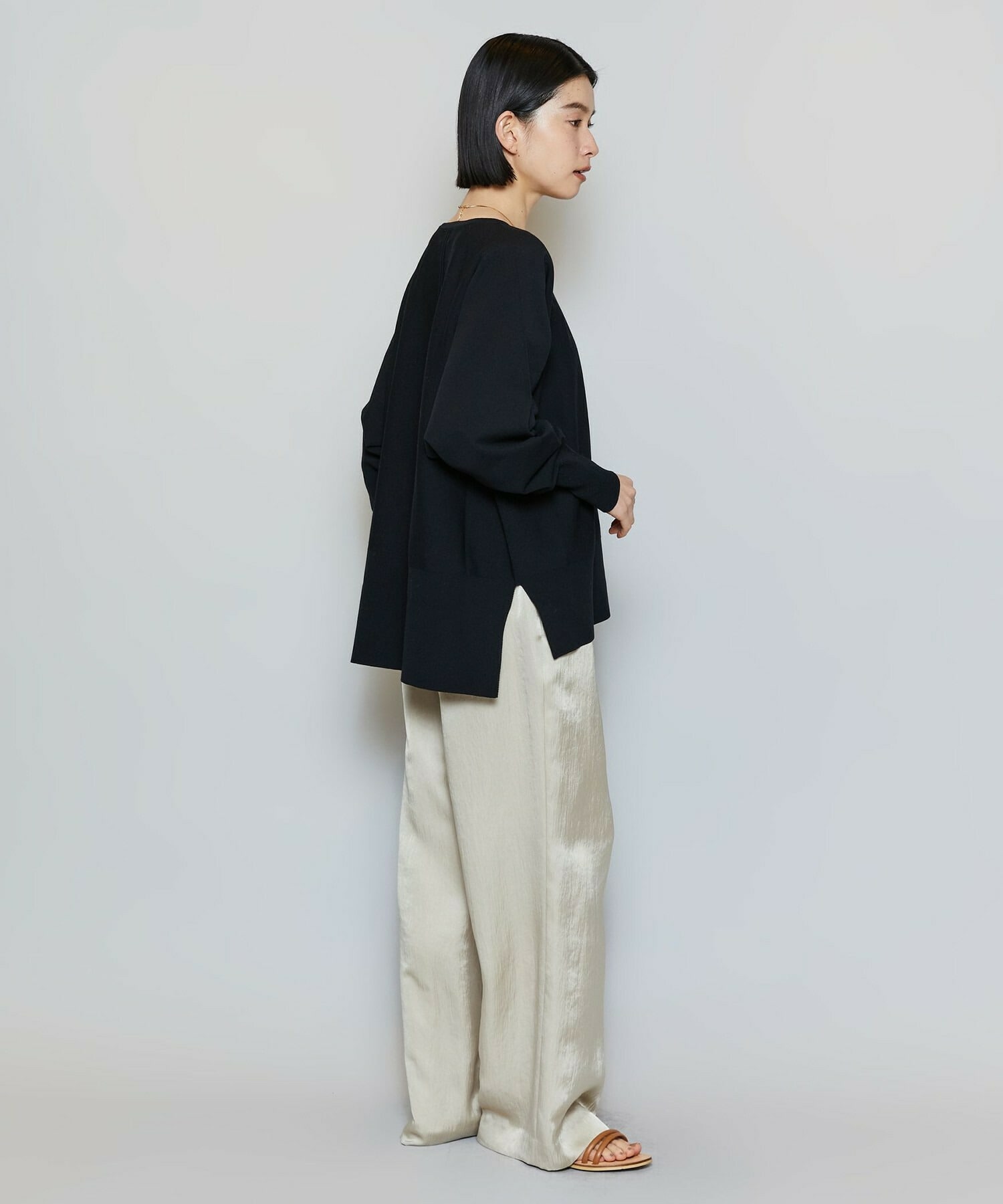 【MOGA】コットンフォートニット 詳細画像 ダークネイビー 3