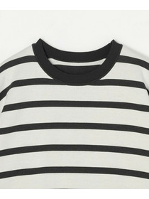 【MOGA】リバーシブルボーダーニットトップス 詳細画像 ホワイト系その他 24