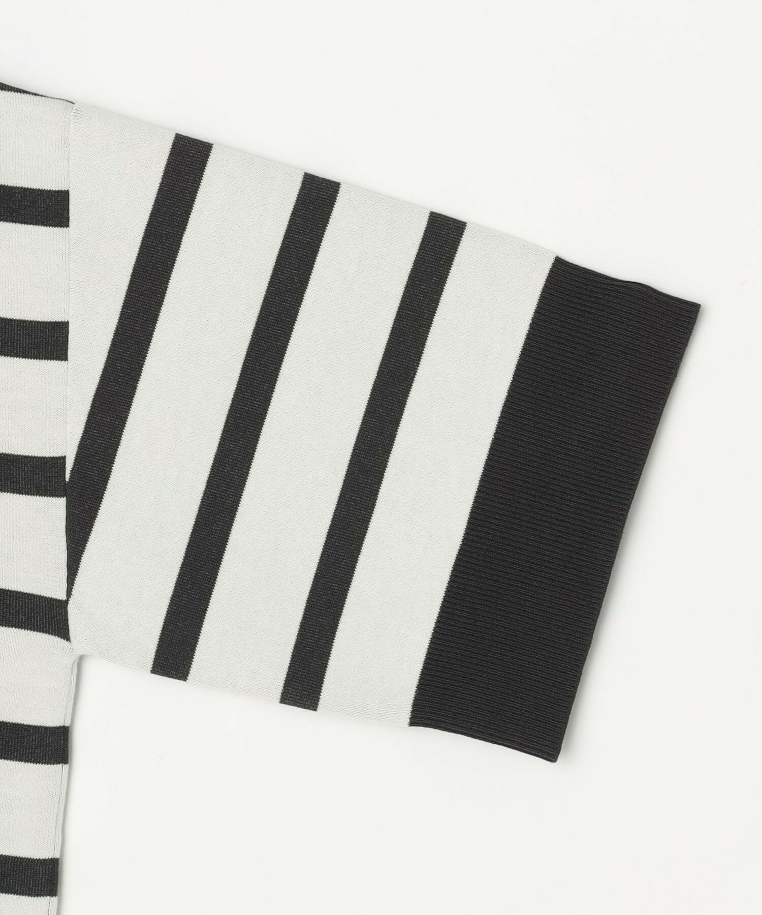 【MOGA】リバーシブルボーダーニットトップス 詳細画像 ホワイト系その他 25