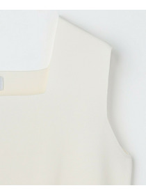 【MOGA】HYBRID BBスクエアネックタンクトップニット 詳細画像 ブラック 2