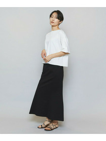 【MOGA】カーリングニットクロップドトップス 詳細画像 ネイビー 12