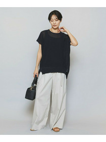 【MOGA】TAKUMIドロップショルダーニット 詳細画像 ブラック 1