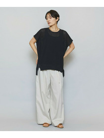 【MOGA】TAKUMIドロップショルダーニット 詳細画像 ブラック 3