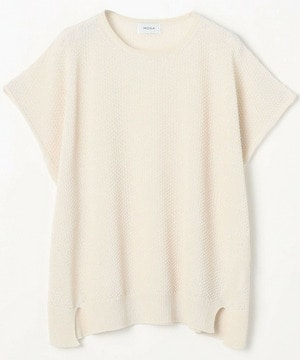 【MOGA】TAKUMIドロップショルダーニット 詳細画像 オフホワイト 2