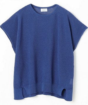 【MOGA】TAKUMIドロップショルダーニット 詳細画像 ブルー 2