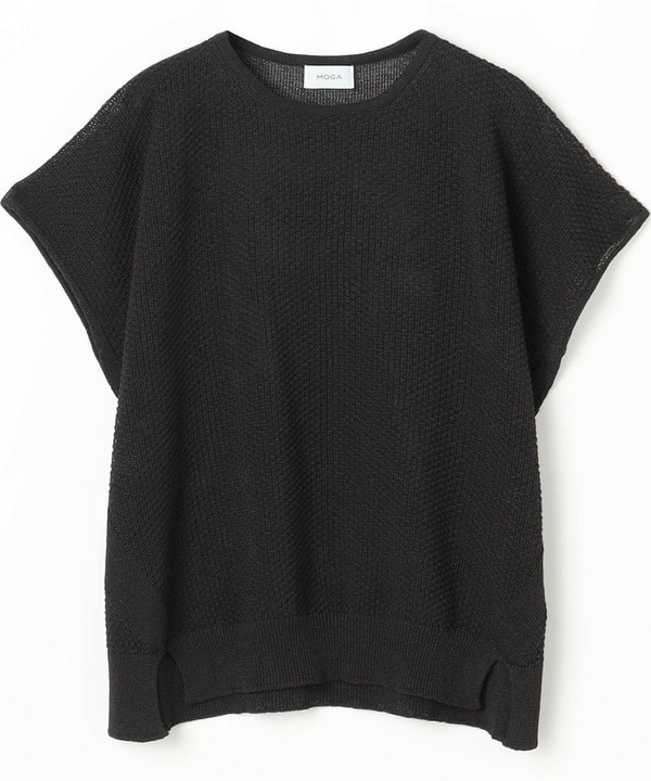 TAKUMIドロップショルダーニット 詳細画像 ブラック 2