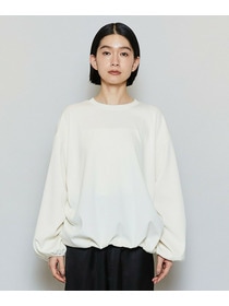 【MOGA】ストレッチフライスギャザータックトップス 詳細画像 ブラック 21