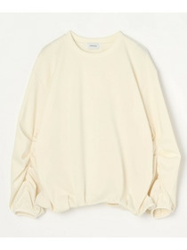 【MOGA】ストレッチフライスギャザータックトップス 詳細画像 ブラック 24