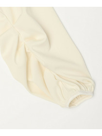 【MOGA】ストレッチフライスギャザータックトップス 詳細画像 ブラック 27