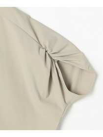 【MOGA】クールトリコットVネックドルマンスリーブトップス 詳細画像 ベージュ 19