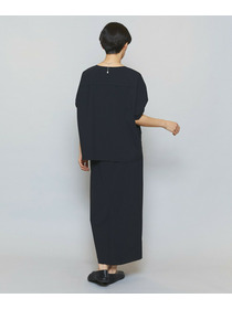 【MOGA】クールトリコットVネックドルマンスリーブトップス 詳細画像 ベージュ 9