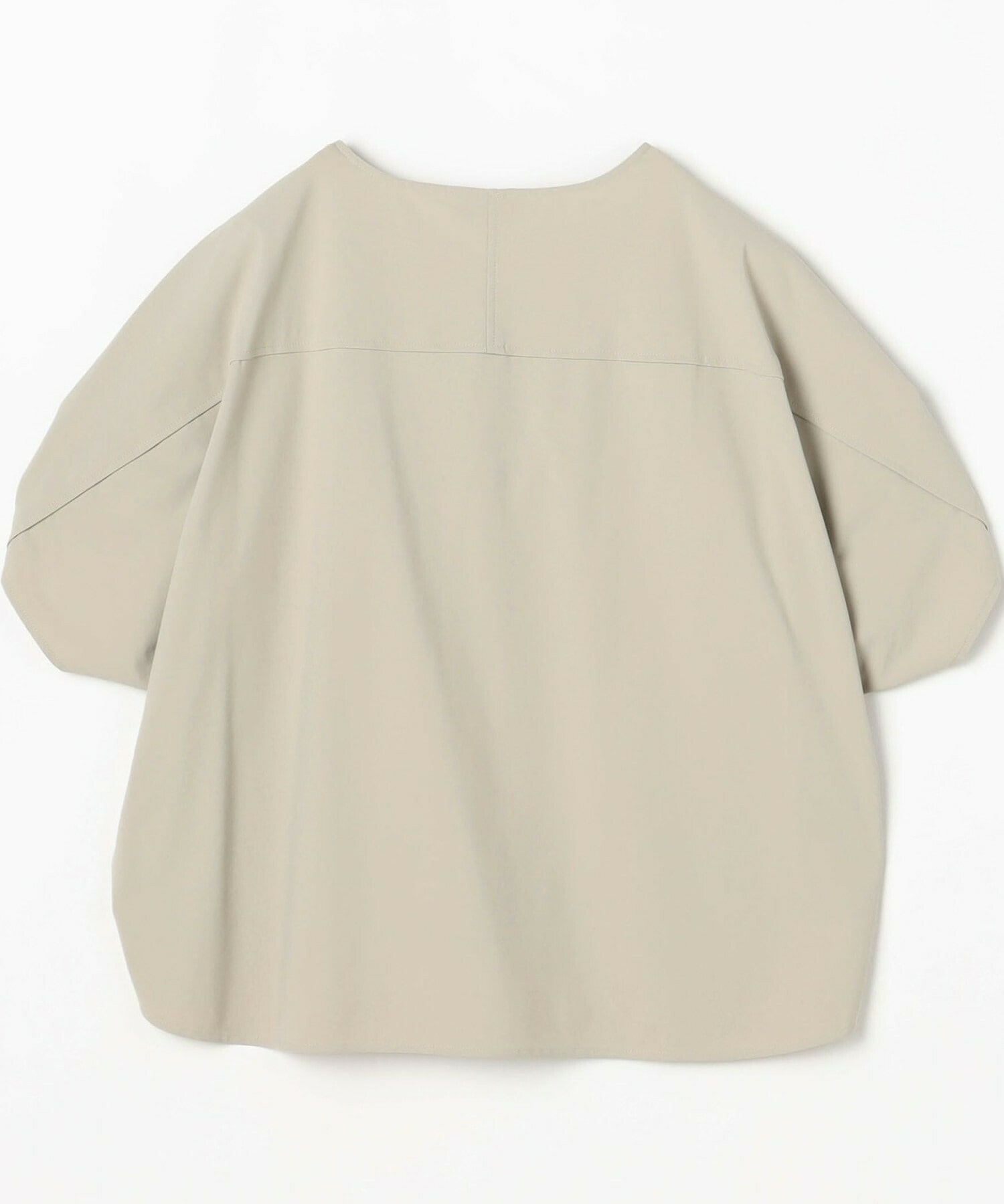 【MOGA】クールトリコットVネックドルマンスリーブトップス 詳細画像 ベージュ 17