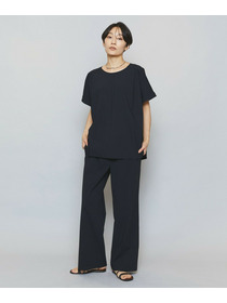 【MOGA】クールトリコットクルーネックトップス 詳細画像 ベージュ 3