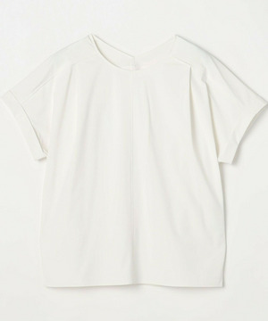 【MOGA】クールトリコットクルーネックトップス 詳細画像 ホワイト 1