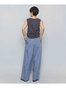 【MOGA】ハイテンションテレコリブジャージータンクトップ 詳細画像 ネイビー 9