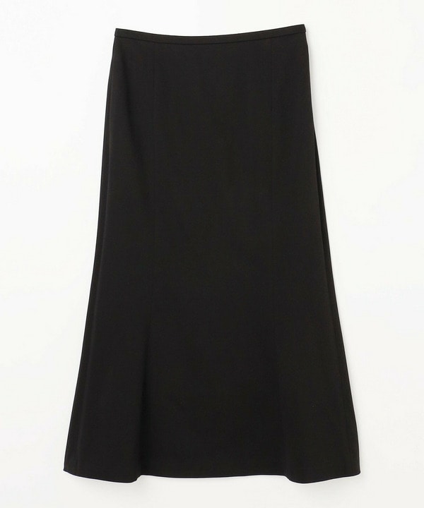 ハイゲージ天竺ロングスカート 詳細画像 ブラック 2