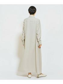 【MOGA Collection】MOGA Collection ストライプアシンメトリープリーツワンピース 詳細画像 ブラック 14