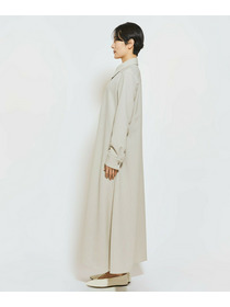 【MOGA Collection】MOGA Collection ストライプアシンメトリープリーツワンピース 詳細画像 ブラック 19