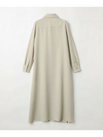 【MOGA Collection】MOGA Collection ストライプアシンメトリープリーツワンピース 詳細画像 ブラック 23