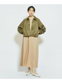 【MOGA Collection】MOGA Collection ウーリープリーツストレートワンピース 詳細画像 ブラック 12