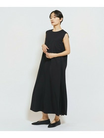 【MOGA Collection】MOGA Collection ウーリープリーツストレートワンピース 詳細画像 ブラック 2