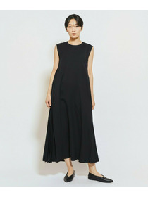 【MOGA Collection】MOGA Collection ウーリープリーツストレートワンピース 詳細画像 ブラック 4