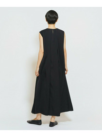 【MOGA Collection】MOGA Collection ウーリープリーツストレートワンピース 詳細画像 ブラック 8