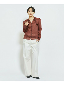 【MOGA Collection】MOGA Collection ソルベブラウス 詳細画像 ダークブラウン 12