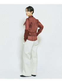 【MOGA Collection】MOGA Collection ソルベブラウス 詳細画像 ダークブラウン 15