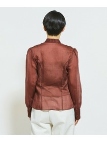 【MOGA Collection】MOGA Collection ソルベブラウス 詳細画像 ダークブラウン 21