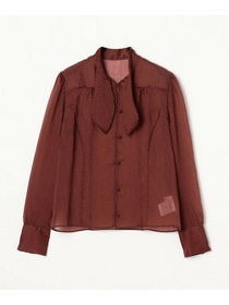 【MOGA Collection】MOGA Collection ソルベブラウス 詳細画像 ダークブラウン 22