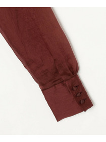 【MOGA Collection】MOGA Collection ソルベブラウス 詳細画像 ダークブラウン 26