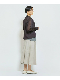 【MOGA Collection】MOGA Collection ソルベブラウス 詳細画像 ダークブラウン 7