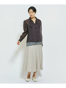 【MOGA Collection】MOGA Collection ソルベブラウス 詳細画像 ダークブラウン 9