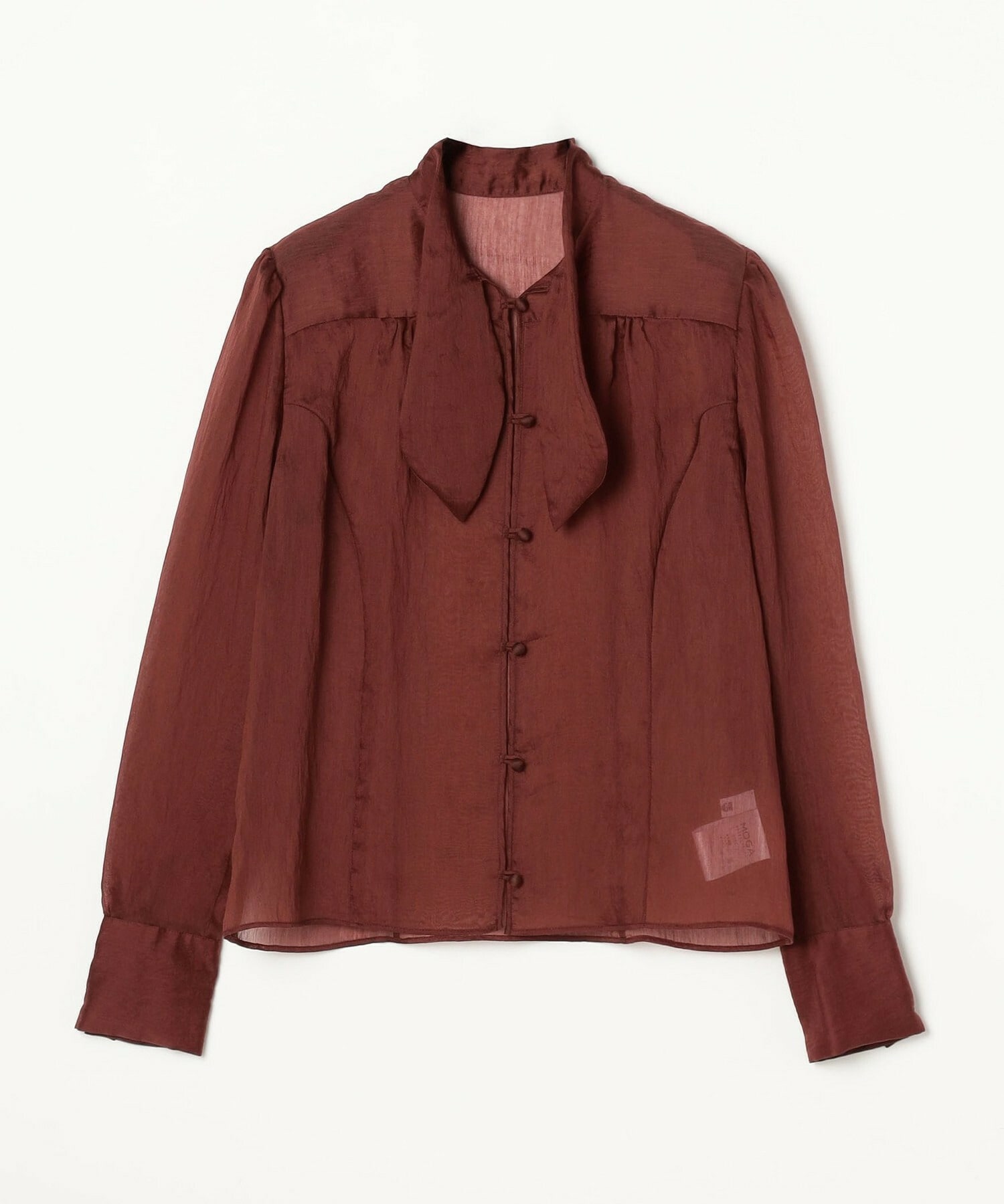 【MOGA Collection】MOGA Collection ソルベブラウス 詳細画像 ダークブラウン 22