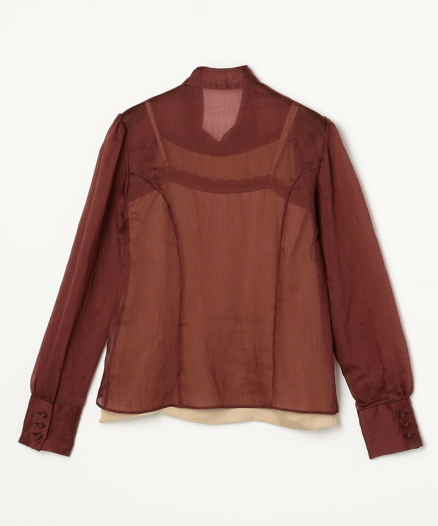 【MOGA Collection】MOGA Collection ソルベブラウス 詳細画像 ダークブラウン 24