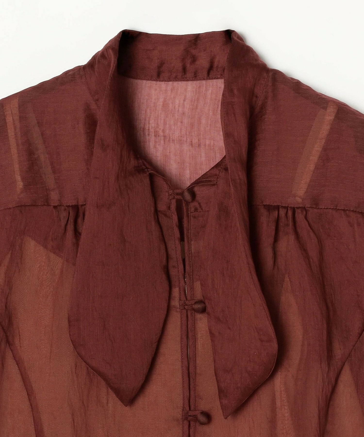 【MOGA Collection】MOGA Collection ソルベブラウス 詳細画像 ダークブラウン 25